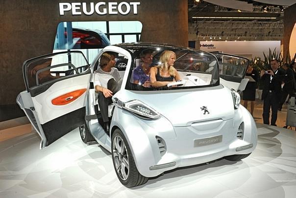 Peugeot BB1. Nach seiner Premiere auf der IAA startet er jetzt seine Europa-Tour. Foto: auto-reporter.net